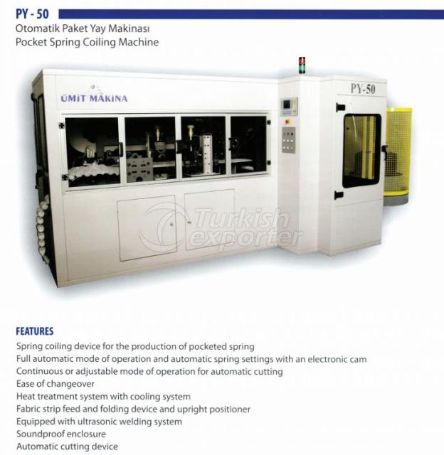 AUTOMATIC POCKET SPRING COILING MAC