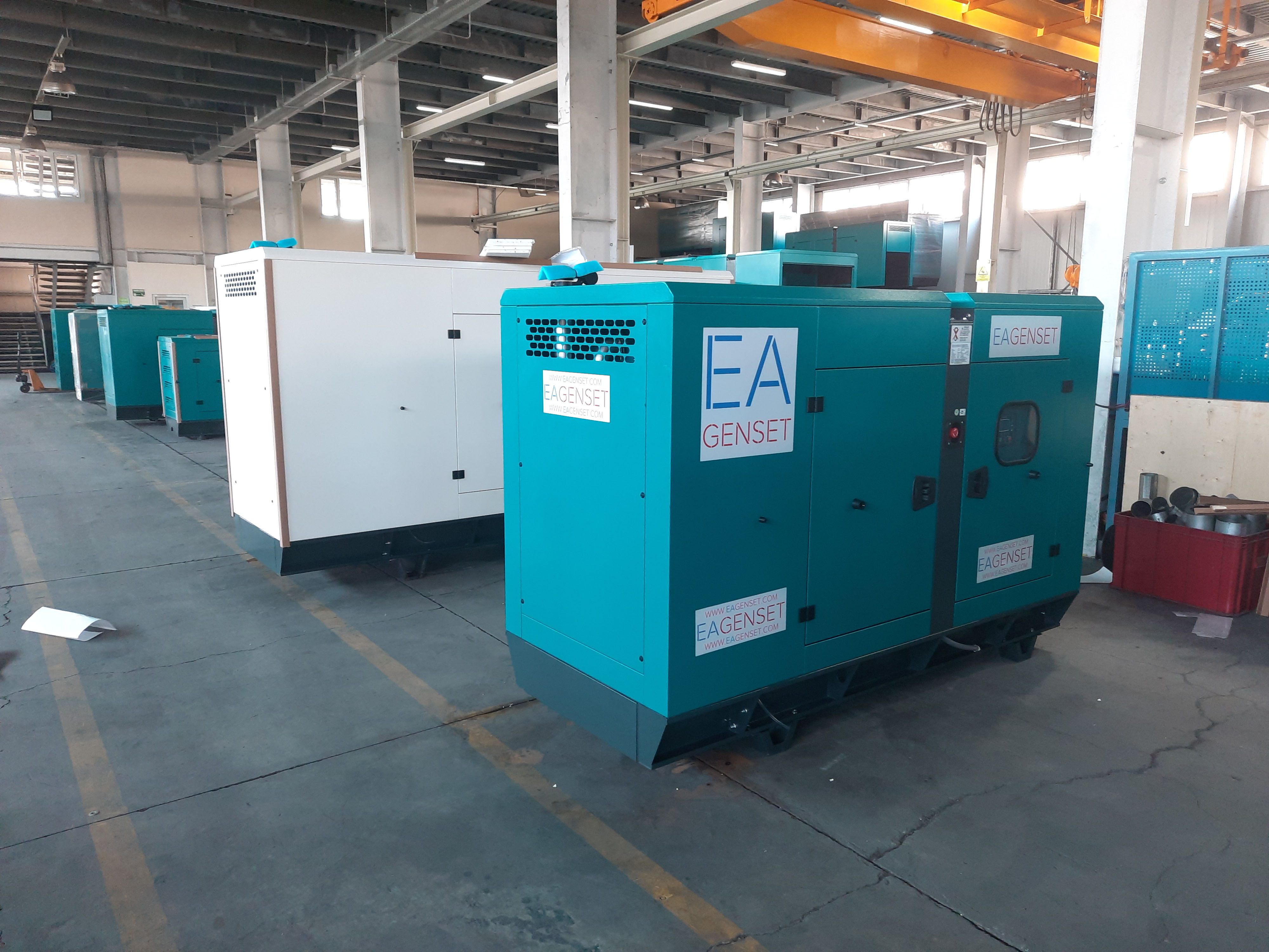 Generadores de motor Perkins serie EAP 10-2500 Kva