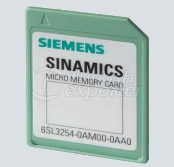 AC Sürücüleri Siemens Sinamics G120 Hafıza Kartı