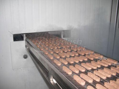 Meat Ball-Hamburger Cooling-Freezing Systems