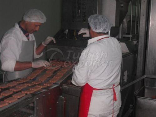 Meat Ball-Hamburger Cooling-Freezing Systems