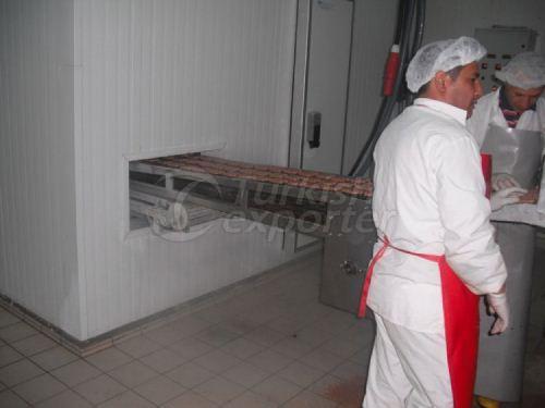 Meat Ball-Hamburger Cooling-Freezing Systems