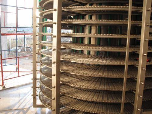 Spiral Cooling-Freezing Systems