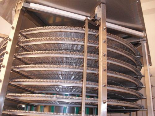 Spiral Cooling-Freezing Systems