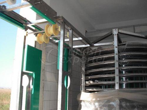 Spiral Cooling-Freezing Systems