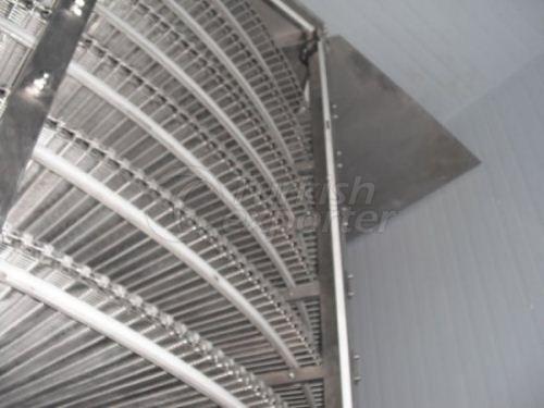 Spiral Cooling-Freezing Systems