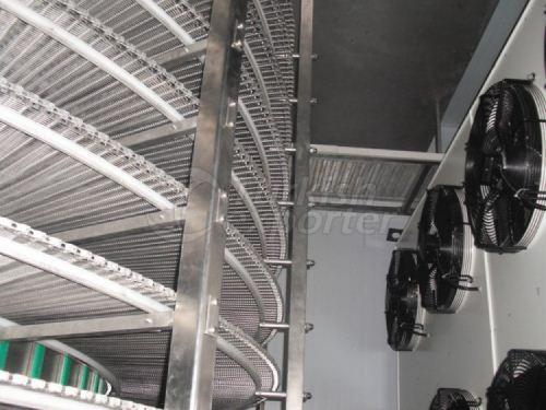 Flaked Pastry Freezing-Cooling Systems
