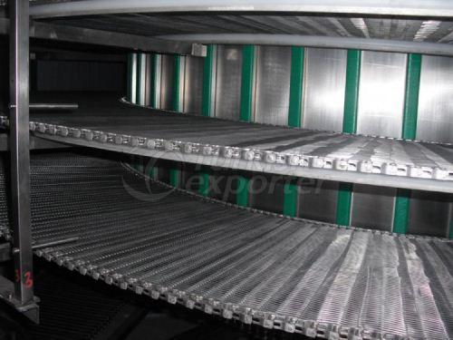 Flaked Pastry Freezing-Cooling Systems