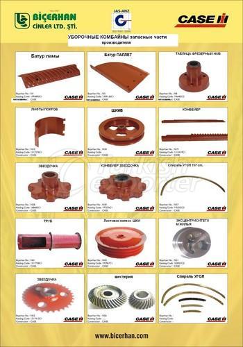 Combine Harvester Parts CASE