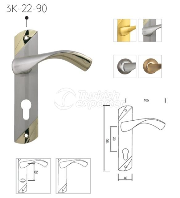 Short Plate Handle Z04-Siena
