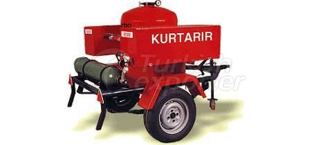 Fire Extinguishers with Trailer
