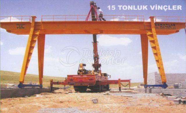 Open Field Cranes 15 Ton