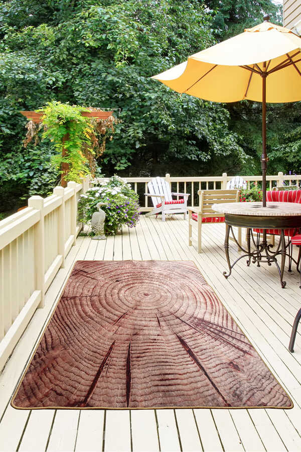 Balcony Carpet - Wood Djt