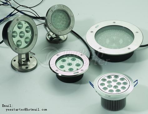 LED ceiling light, LED spot light, LED par light