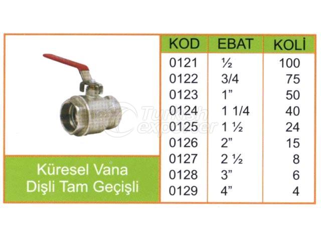 küresel vana dişli tam geçişli2