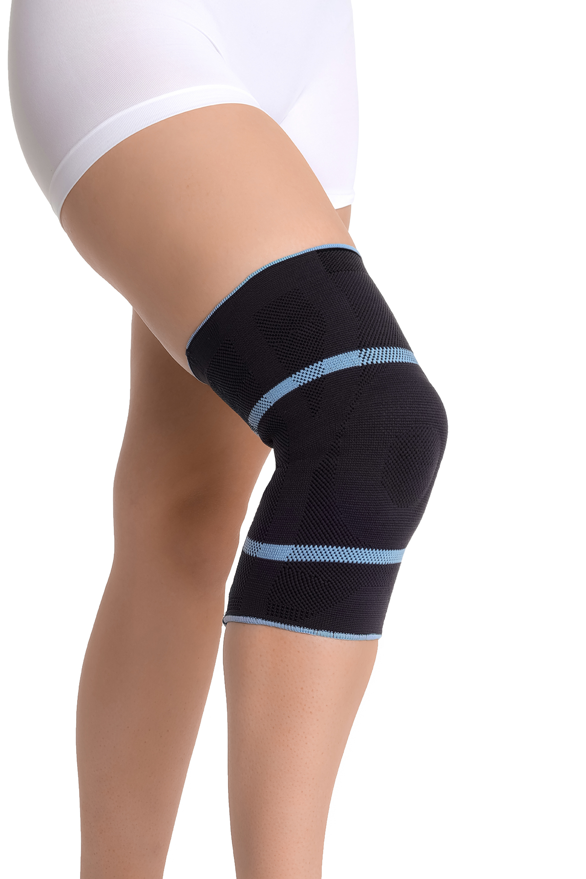 Knitted Knee Brace With Patella & Ligament Support