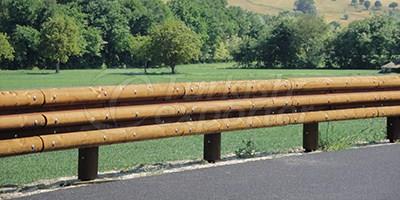Wooden Road Railings  Leonessa