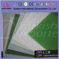 double textured hdpe geomembrance