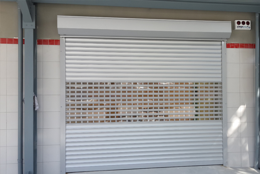 ALUMINUM SHUTTER AUTOMATIC DOORS