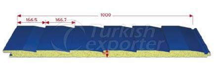 Wall Panel with Polyurethane Filling CE Siding
