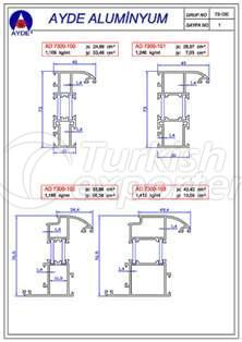 7300 Joinery Systems with Heating Isolation