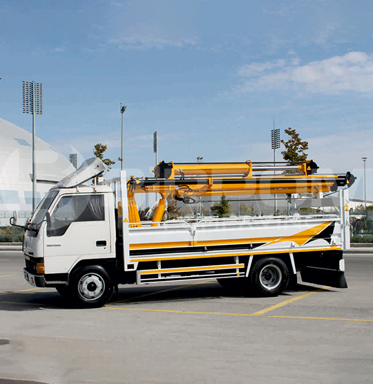 Bomba BP660 - Grúa elevadora para desmontaje de tuberías