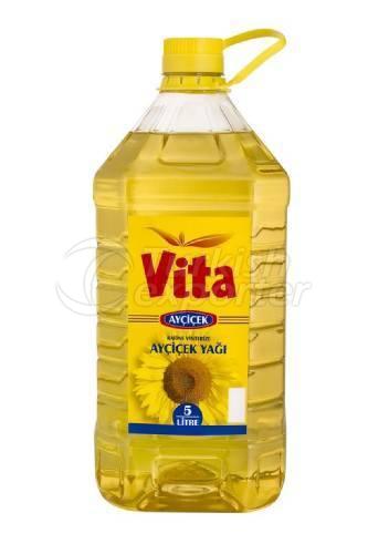 Sunflower Oil 5 Lt Cornered Pet