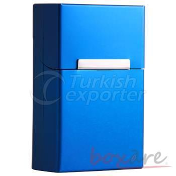 Saks Mavisi Alüminyum Sade Dekupe Kutu