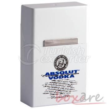 Absolut Vodka Beyaz Plastik Sigara Kutusu Kısa  1