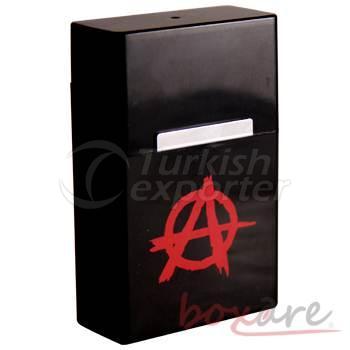 Anarşi Siyah Plastik Sigara Kutusu Kısa 507 1