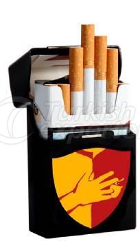 Galatasaray Beyaz Plastik Sigara Kutusu Kısa