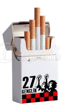 Gazi Antepspor Beyaz Plastik Sigara Kutusu Kısa