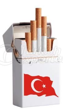 Milli Beyaz Plastik Sigara Kutusu Kısa