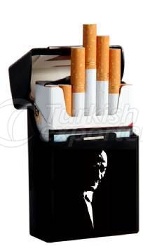 Milli Beyaz Plastik Sigara Kutusu Kısa