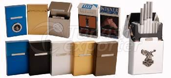 Alüminyum Sigara Kutusu (Dekupe, Pirinç Taşlı)