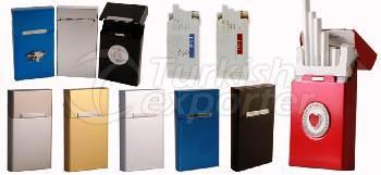 Alüminyum Sigara Kutusu (Dekupe, Pirinç Taşlı)