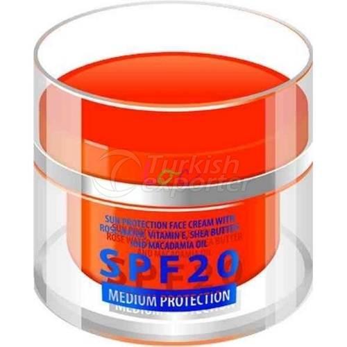 Güneş Koruyucu Yüz Kremi SPF 20