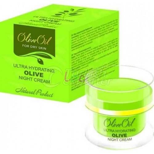 Ultra Nemlendirici Zeytinyağı Gece Kremi