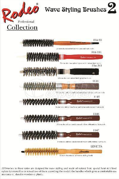 Wave Styling Hair Brushes