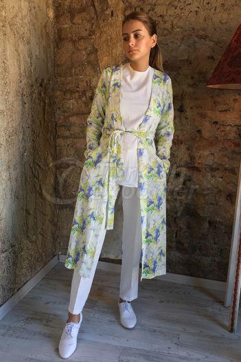 Geometric Topcoat 7206 Green