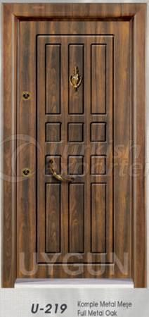 Steel Door Mahogany U 219