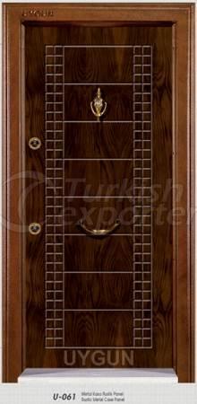 Steel Door Antiquing U061