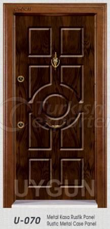 Steel Door Antiquing U 070