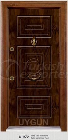 Steel Door Antiquing U 072