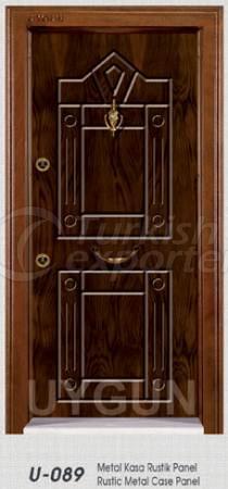 Steel Door Antiquing U 089