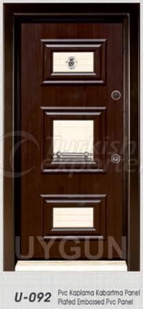 Steel Door Antiquing U 092