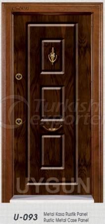 Steel Door Antiquing U 093