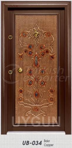 Steel Door Copper Serie UB 034