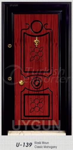Steel Door Mahogany U 139