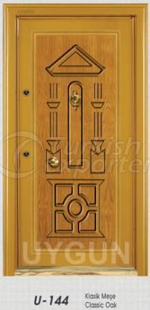 Steel Door Mahogany U 144